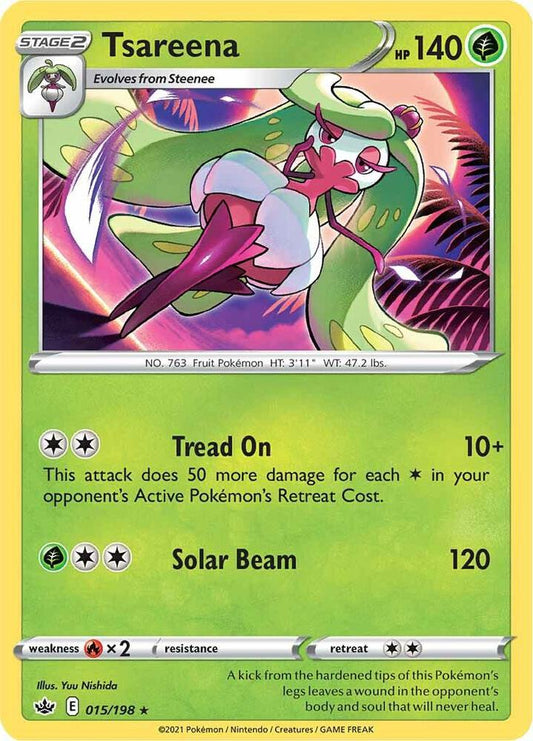 Tsareena 015/198 (SWSH06: Chilling Reign) 