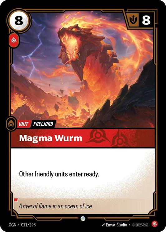 Magma Wurm 11/298 (Origins)  - Foil
