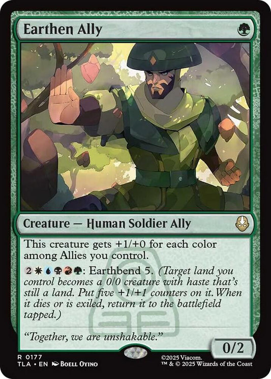 Earthen Ally 177/286 (Avatar: The Last Airbender) 