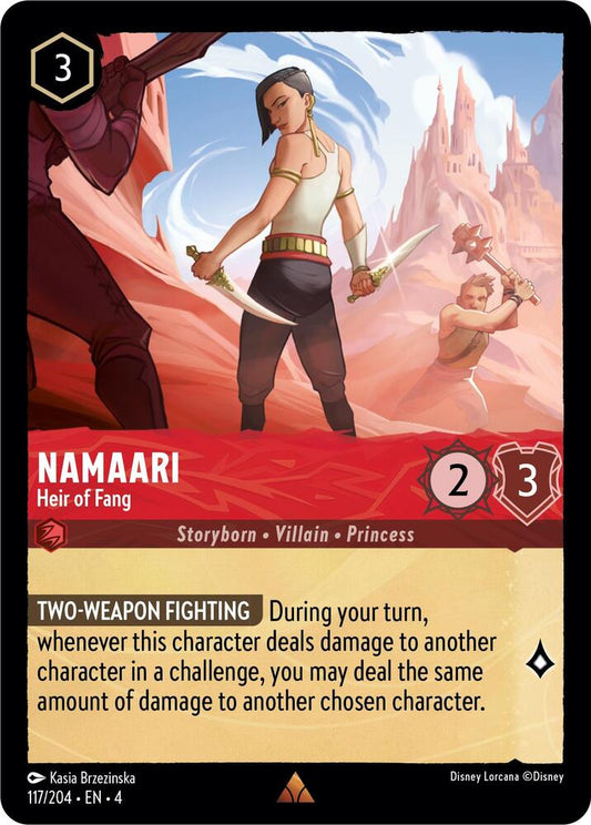Namaari, Heir of Fang 117/204 (Ursula's Return) 