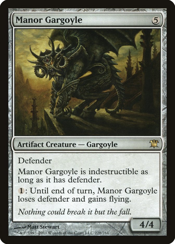 Manor Gargoyle 228/264 (Innistrad) 