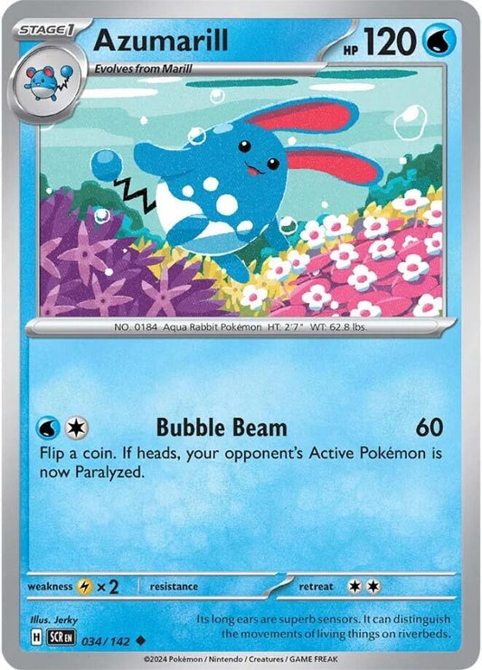 Azumarill 034/142 (SV07: Stellar Crown) 
