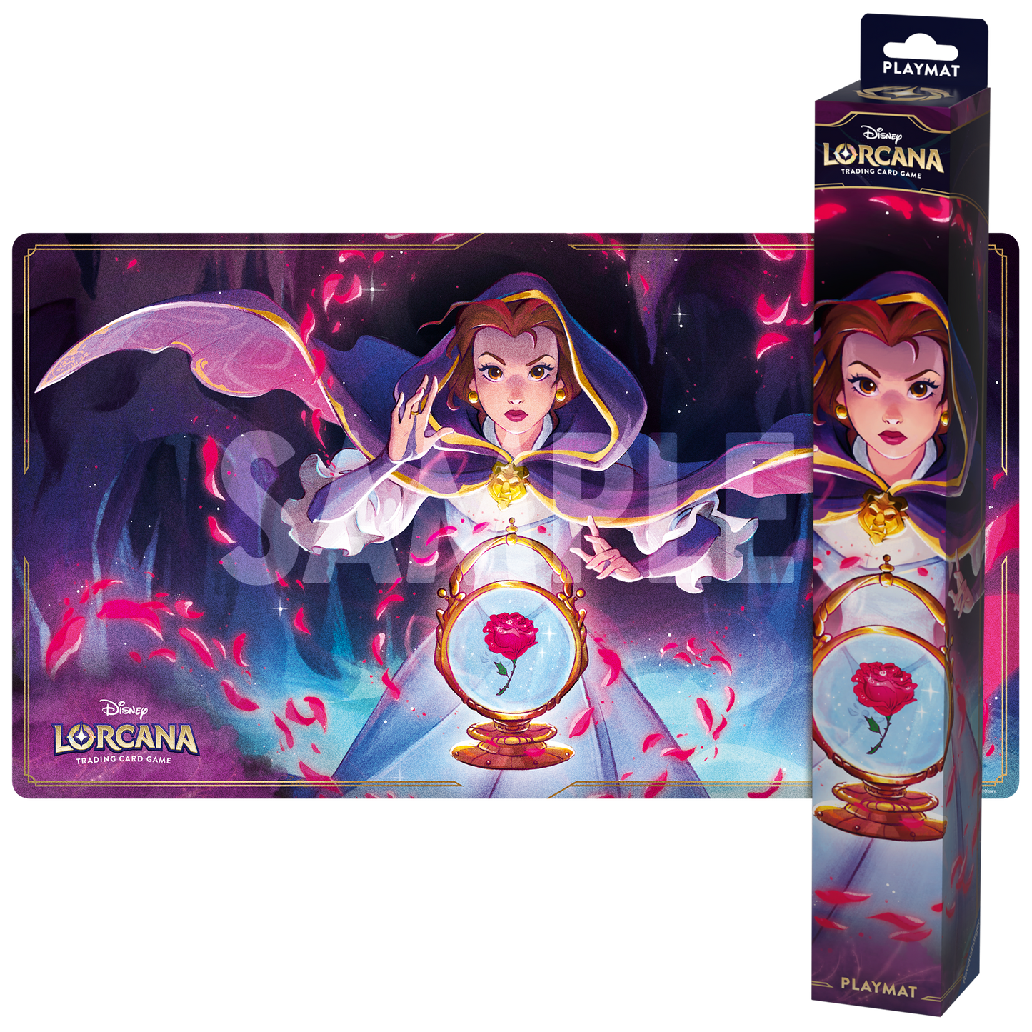 Disney Lorcana Playmat - Belle Blooming Mystic