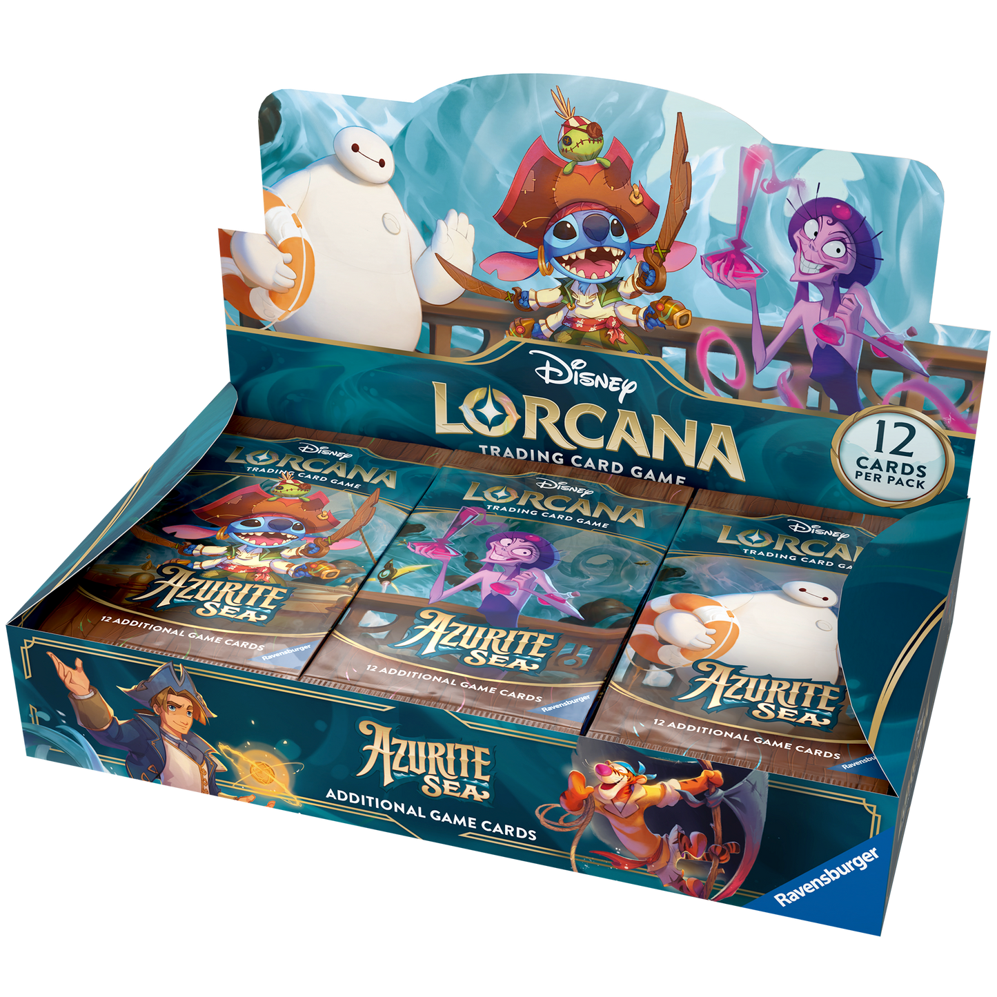 Disney Lorcana TCG - S6 Azurite Sea Booster Box