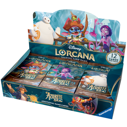 Disney Lorcana TCG - S6 Azurite Sea Booster Box