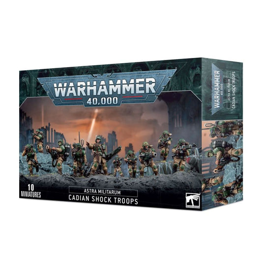 Warhammer 40000 Cadian Shock Troops