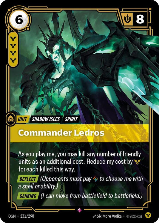 Commander Ledros 231/298 (Origins)  - Foil