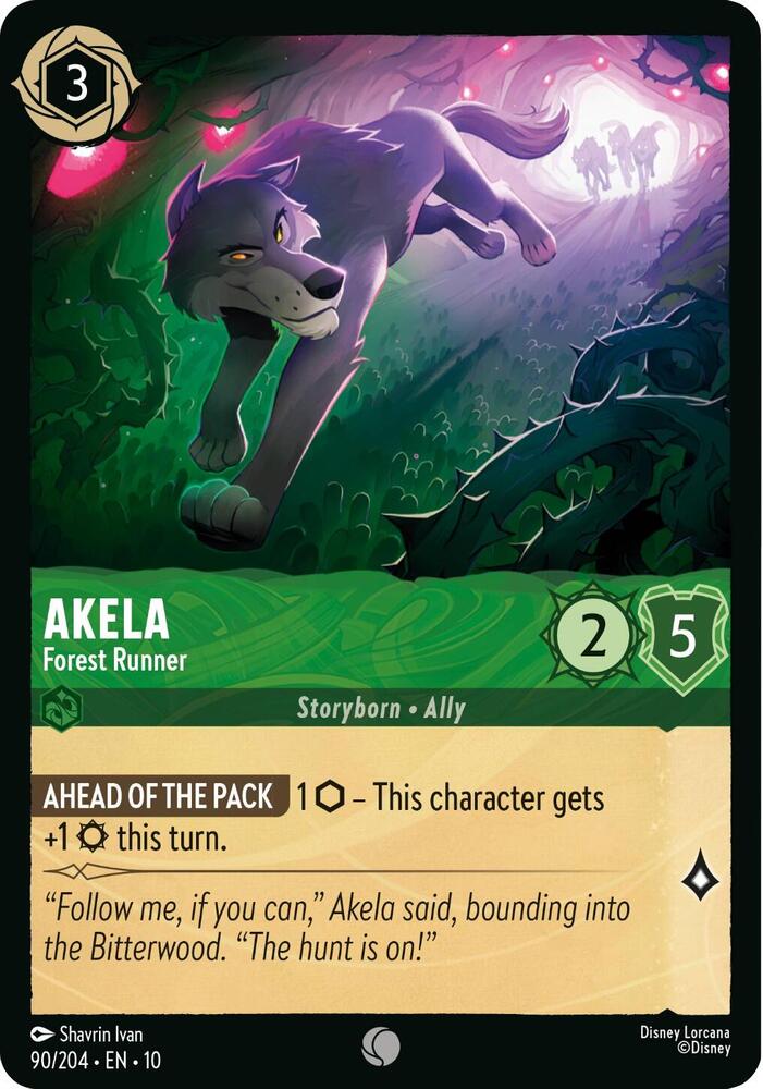 Akela Forest Runner 90/204 (Whispers in the Well) 