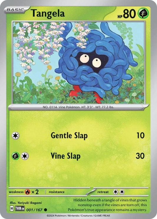 Tangela 001/167 (SV06: Twilight Masquerade) 