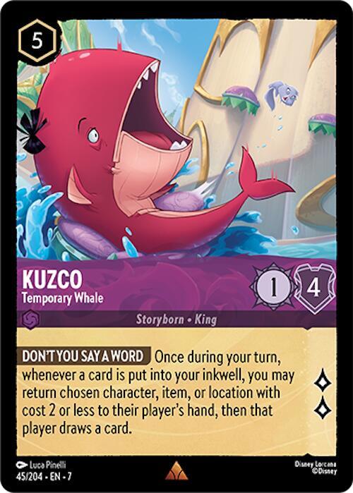 Kuzco Temporary Whale 45/204 (Archazia's Island) 