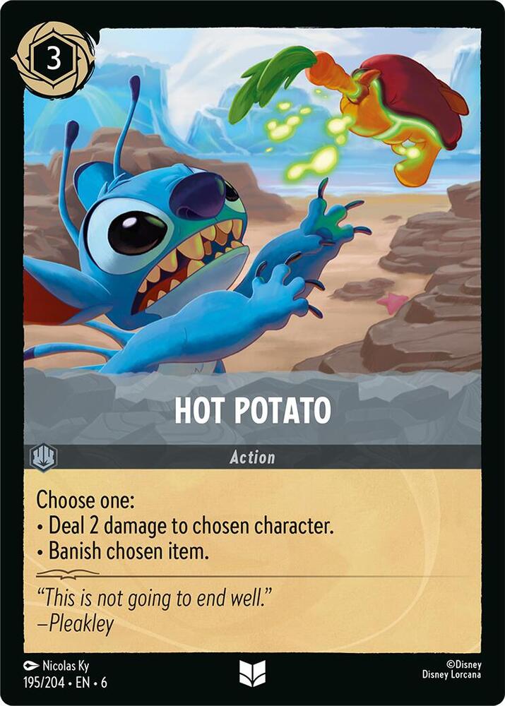 Hot Potato 195/204 (Azurite Sea)  - Cold Foil