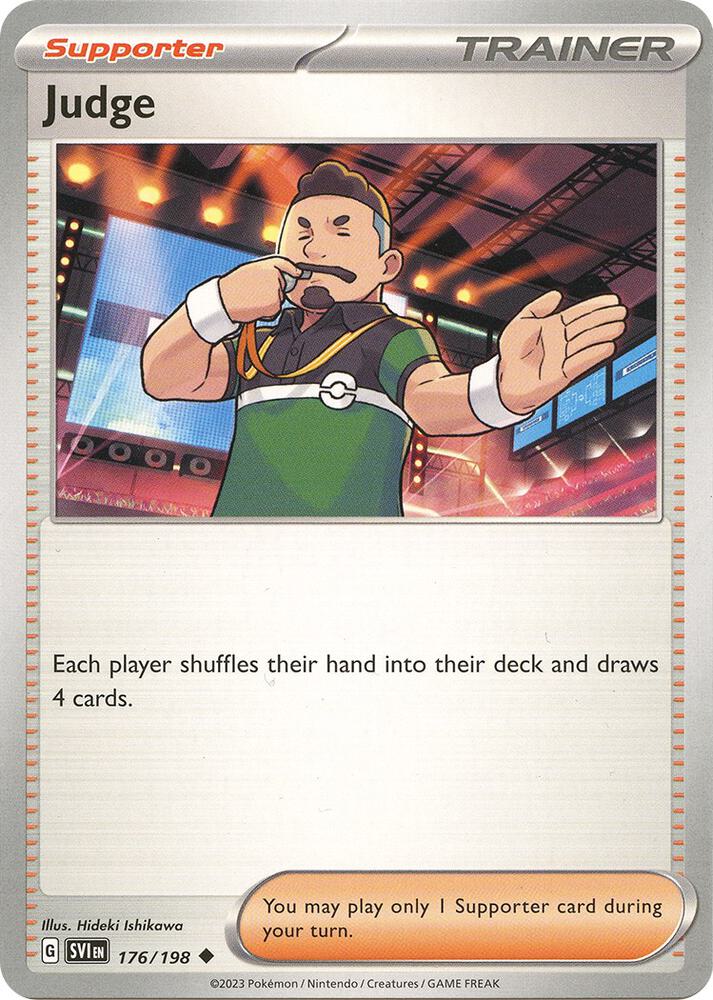 Judge 176/198 (SV01: Scarlet & Violet Base Set) 
