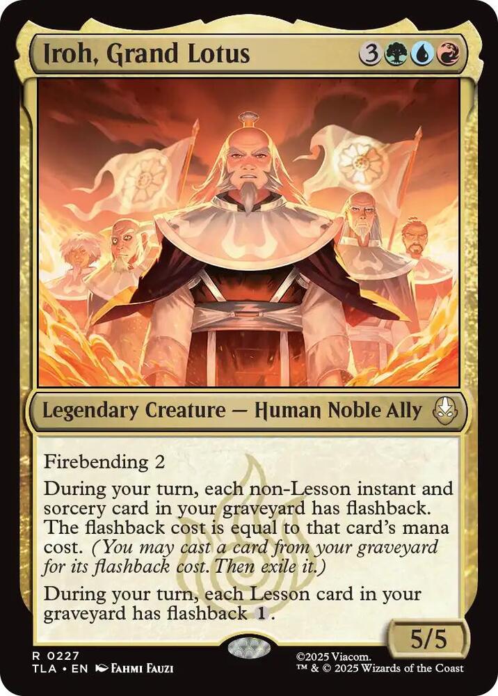 Iroh, Grand Lotus 227 (Avatar: The Last Airbender)  - Foil