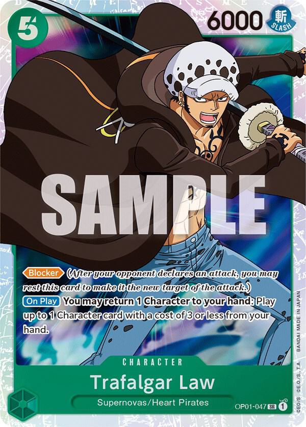 Trafalgar Law 047 OP01-047 (Romance Dawn)  - Foil