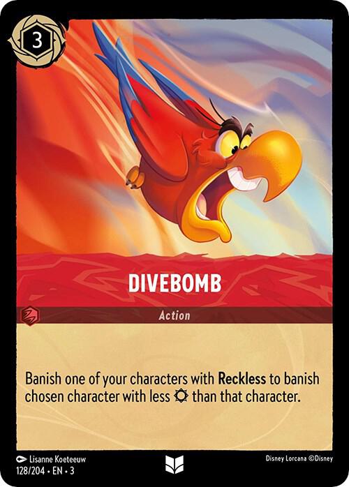 Divebomb 128/204 (Into the Inklands)  - Cold Foil