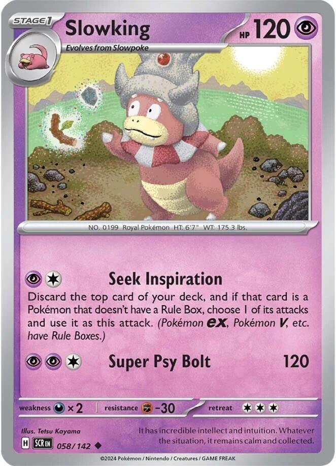 Slowking 058/142 (SV07: Stellar Crown) 