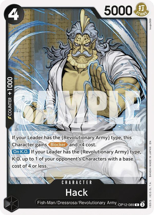 Hack OP12-089 (Legacy of the Master)  - Foil