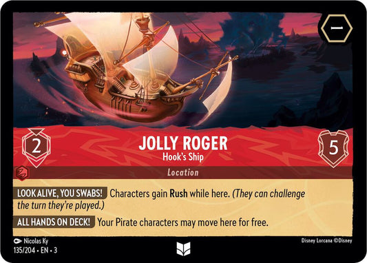 Jolly Roger Hooks Ship 135/204 (Into the Inklands) 