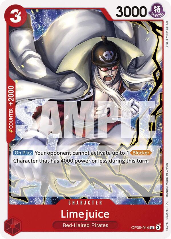 Limejuice OP09-014 (Emperors in the New World) 