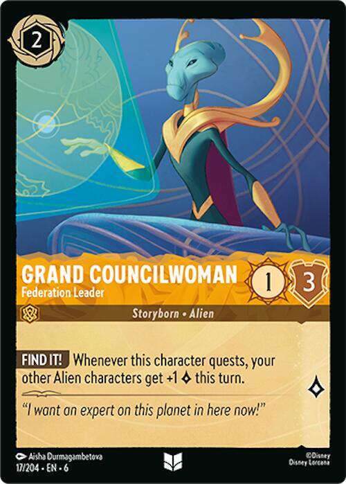 Grand Councilwoman Federation Leader 17/204 (Azurite Sea) 