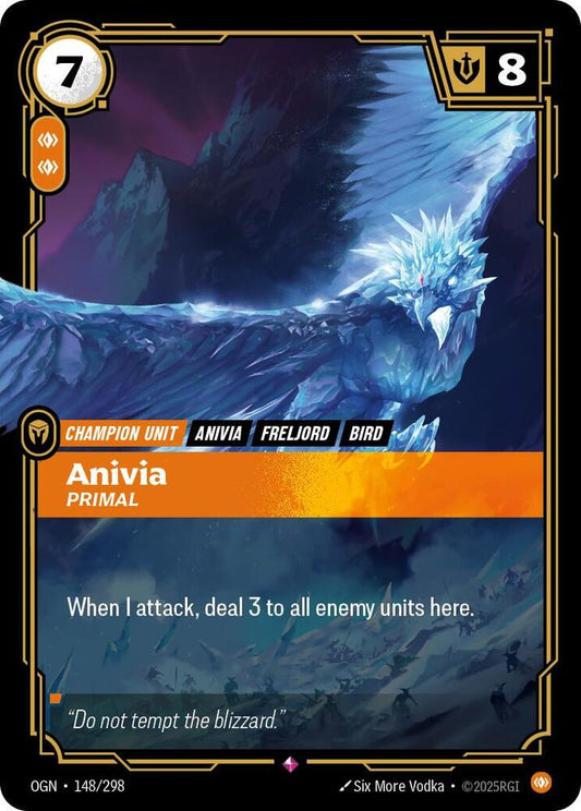 Anivia - Primal 148/298 (Origins)  - Foil