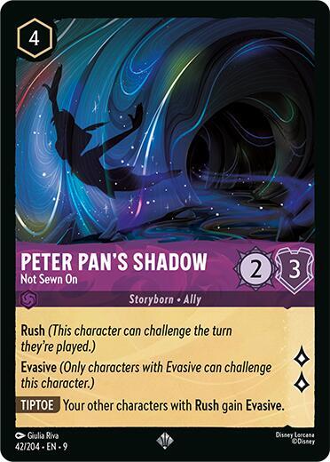 Peter Pans Shadow Not Sewn On 42/204 (Fabled) 