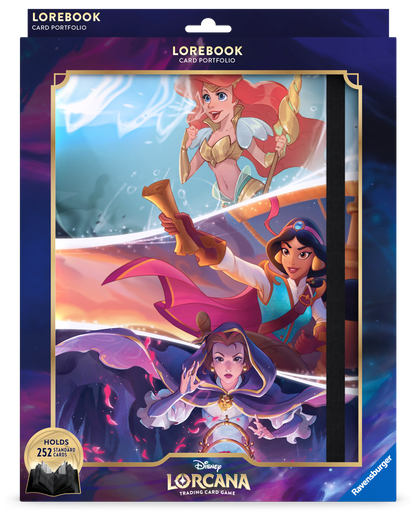 Disney Lorcana Lorebook Card Portfolio - Powerful Princesses