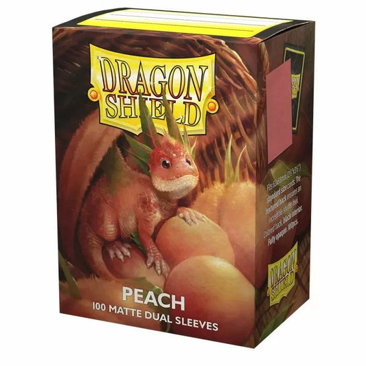 Dragon Shield Matte Sleeves - Peach