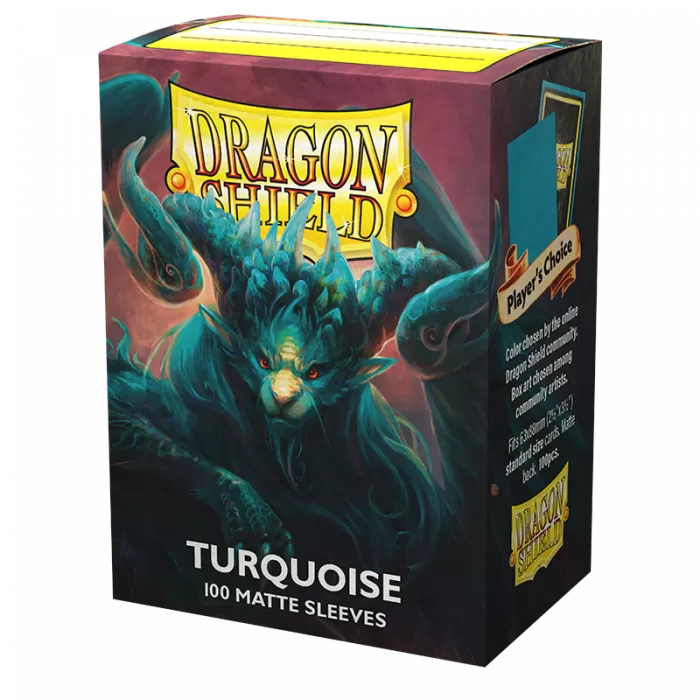 Dragon Shield Matte Sleeves - Turquoise