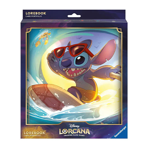 Disney Lorcana Lorebook Stitch Card Portfolio