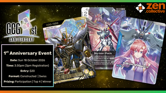 Gundam - 1st Anniversary Event (Sun) - 18 October 2026