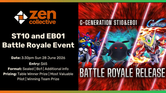 Gundam - ST10 & EB01 Battle Royale (Sun) - 28 June 2026