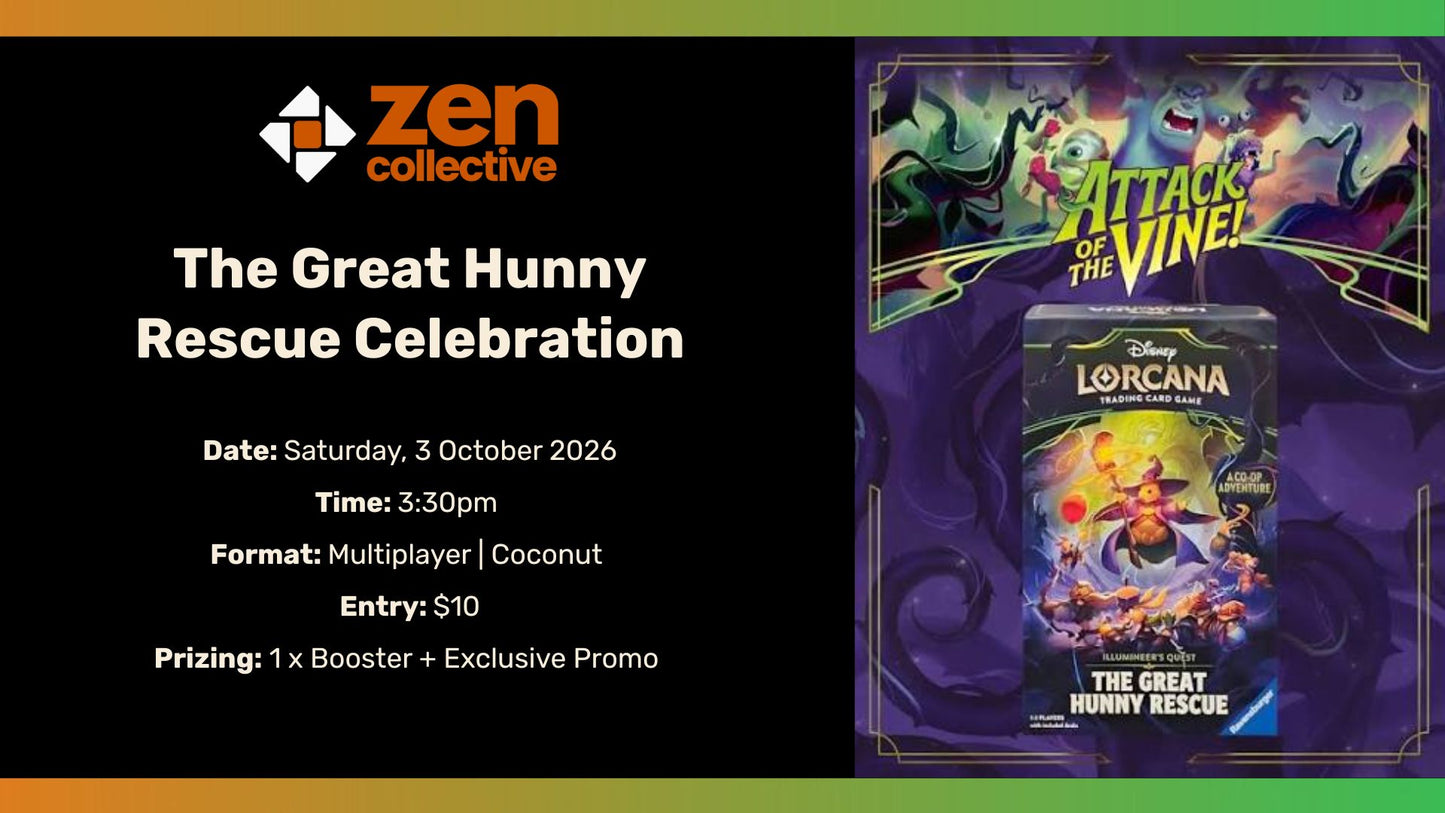 Lorcana The Great Hunny Rescue Celebration (Sat) - 3 October 2026