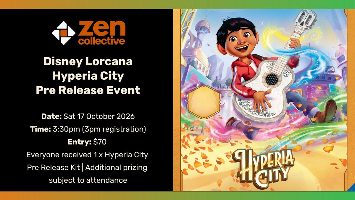 Disney Lorcana Hyperia City Pre-Release Event (Sat) - 17 Oct 2026