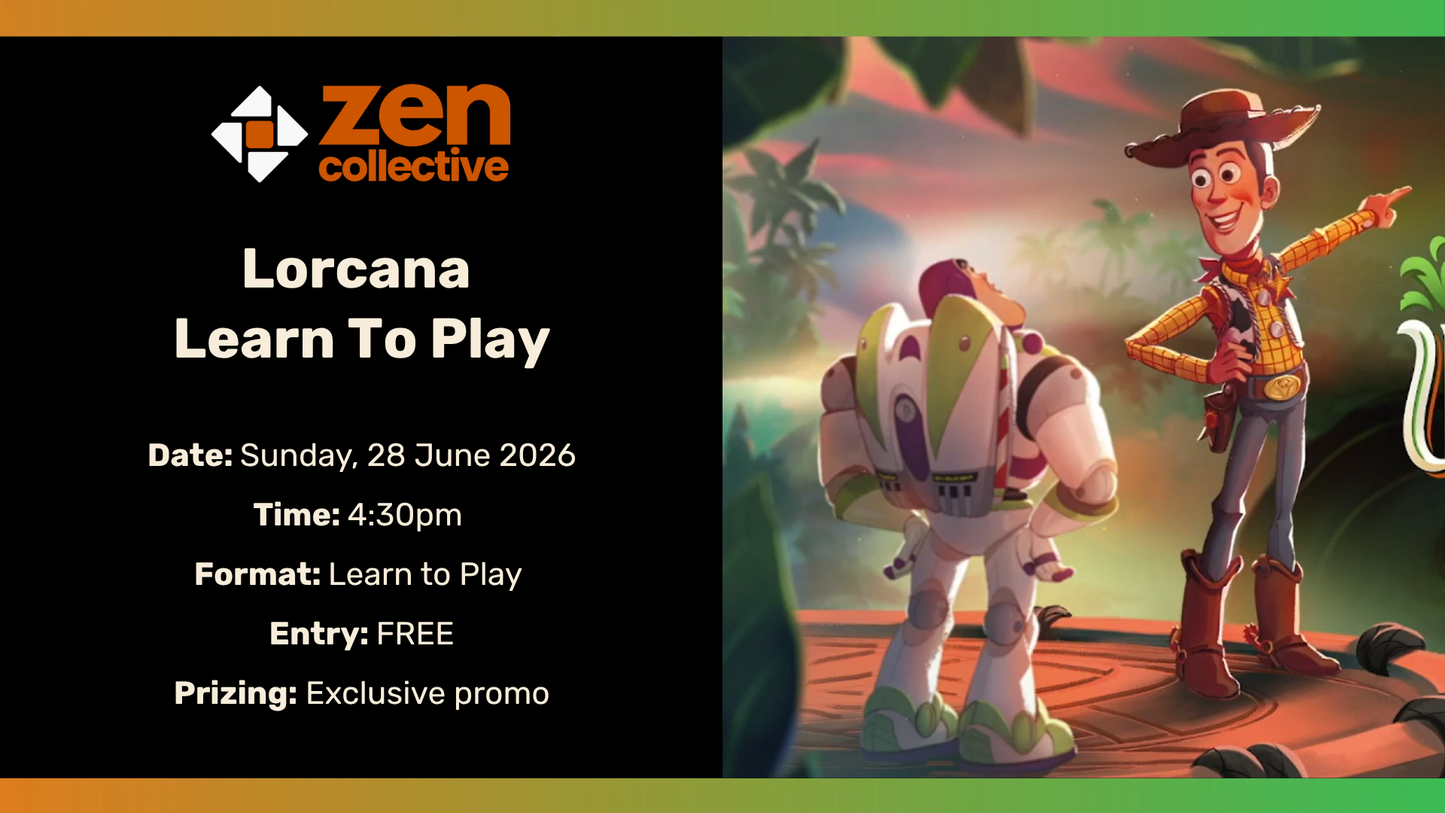 Disney Lorcana Learn To Play (Sun) - 28 June 2026