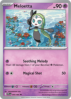 Meloetta 040/094 - ME02 Phantasmal Flames - Uncommon