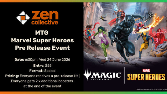 Magic Marvel Super Heroes Pre-Release (Wed) - 24 June 2026