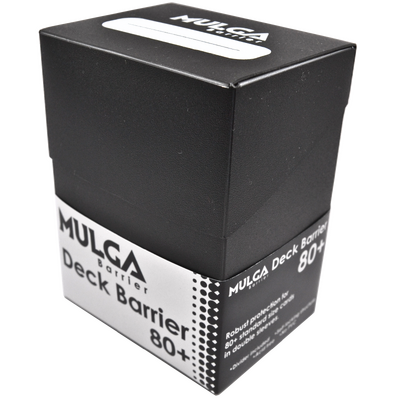 Mulga Deck Box Black 80+
