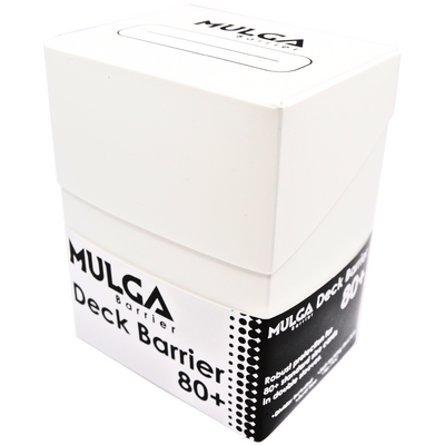 Mulga Deck Box White 80+