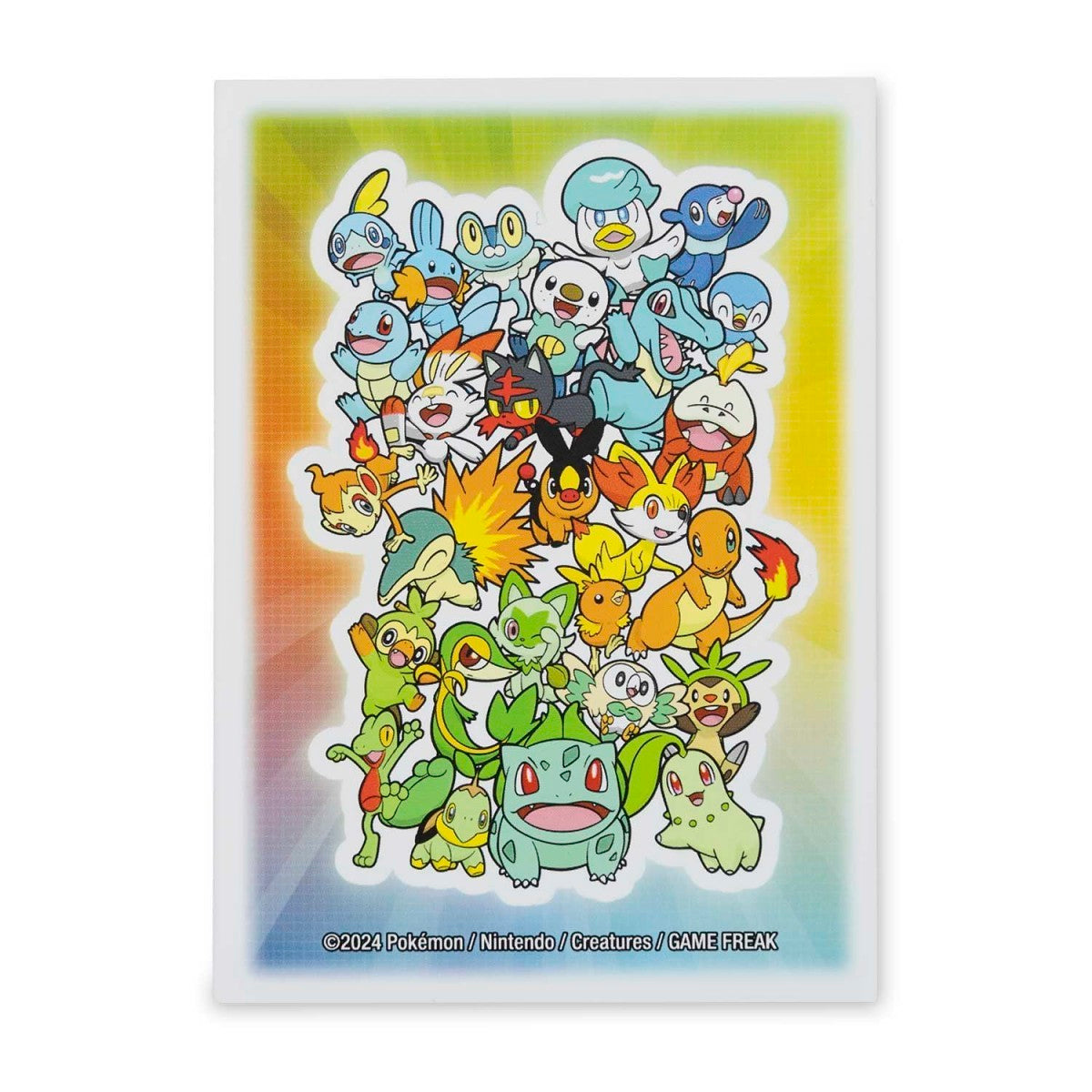 Pokemon Centre Card Sleeves - First Partner Power Card Sleeves