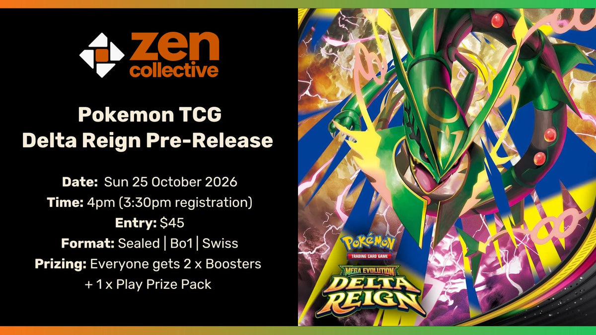 Pokemon TCG - Delta Reign Pre-Release Event (Sun) - 25 October 2026