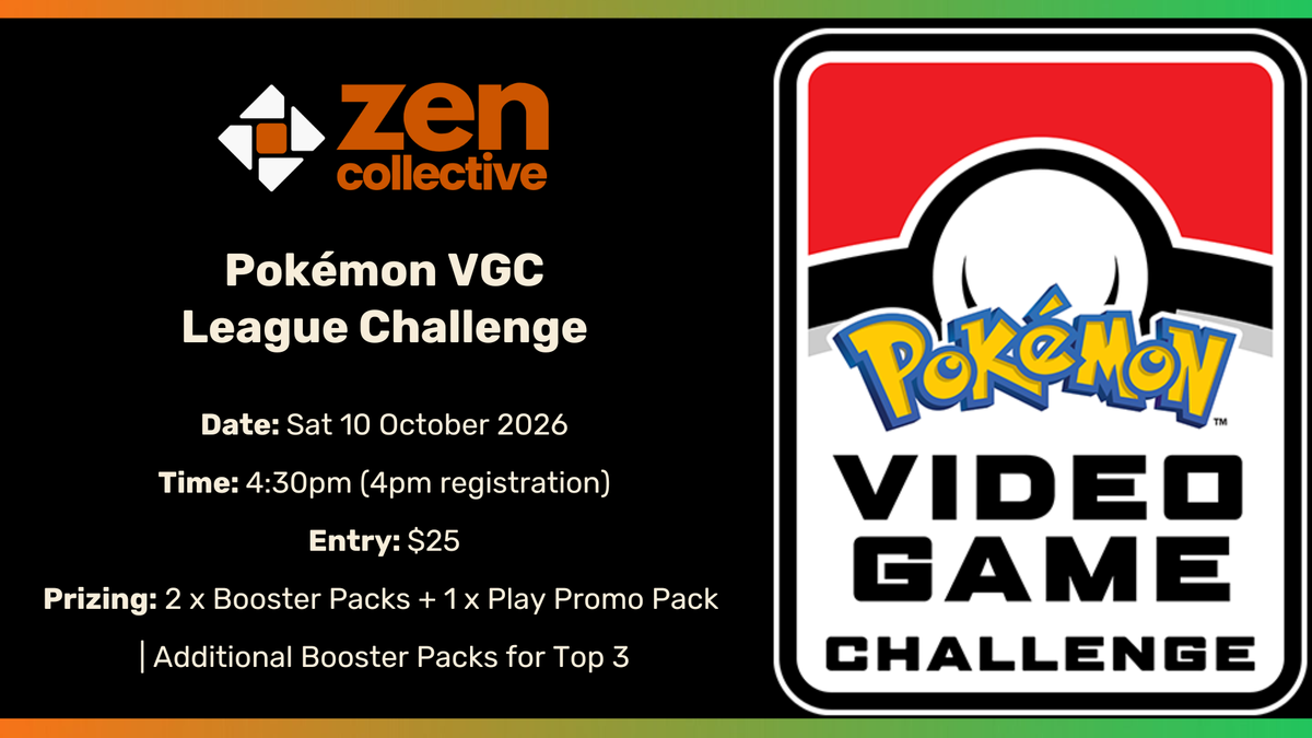 Pokémon VGC - League Challenge (Sat) - 10 October 2026