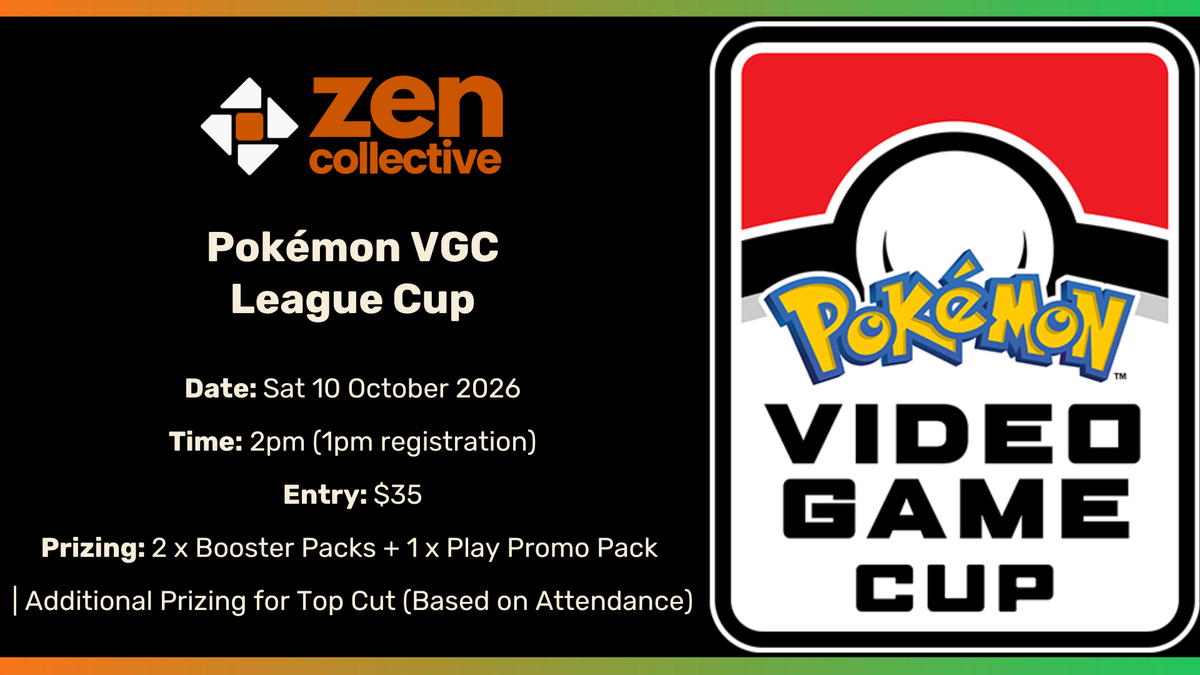 Pokémon VGC - League Cup (Sat) - 10 October 2026