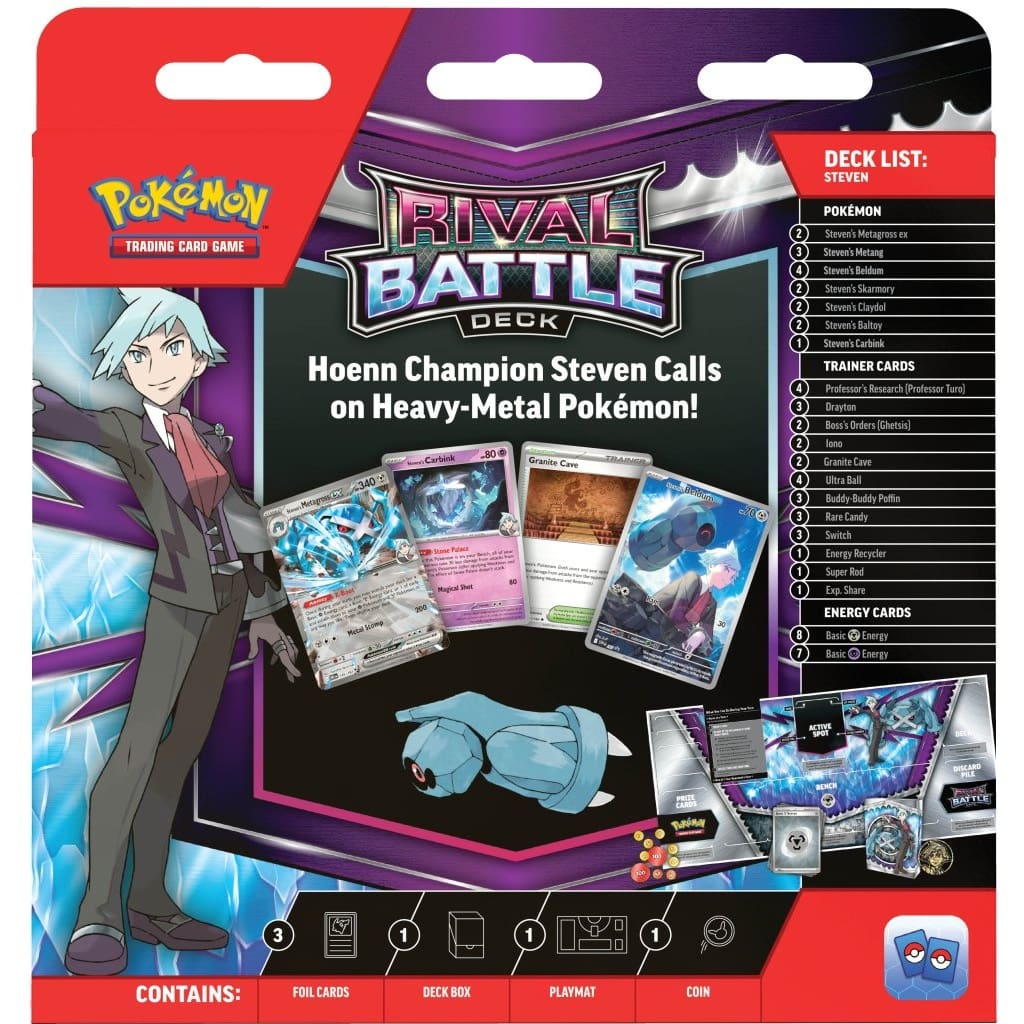 Pokemon TCG - Steven Rival Battle Deck