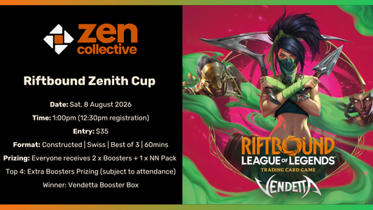 Riftbound Zenith Cup (Sat) - 8 August 2026