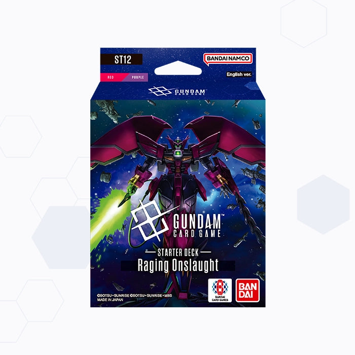 PRE ORDER: Gundam Starter Deck - Raging Onslaught [ST12]
