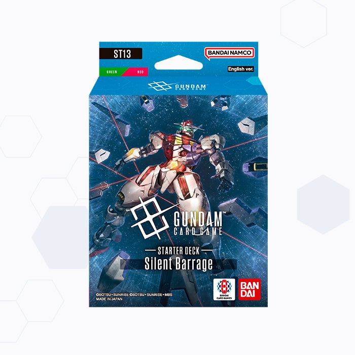 PRE ORDER: Gundam Starter Deck - Silent Barrage [ST13]