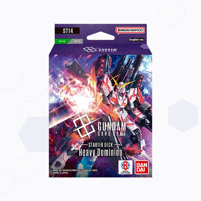 PRE ORDER: Gundam Starter Deck - Heavy Dominion [ST14]