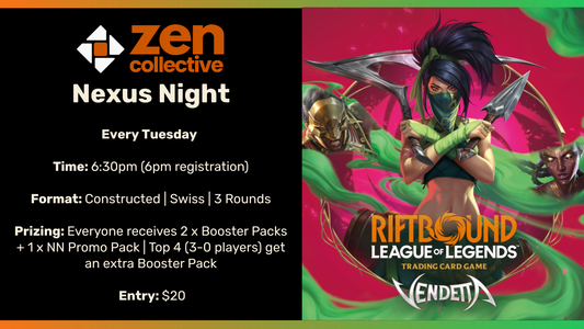 Riftbound Nexus Night (Tue) - 22 September 2026
