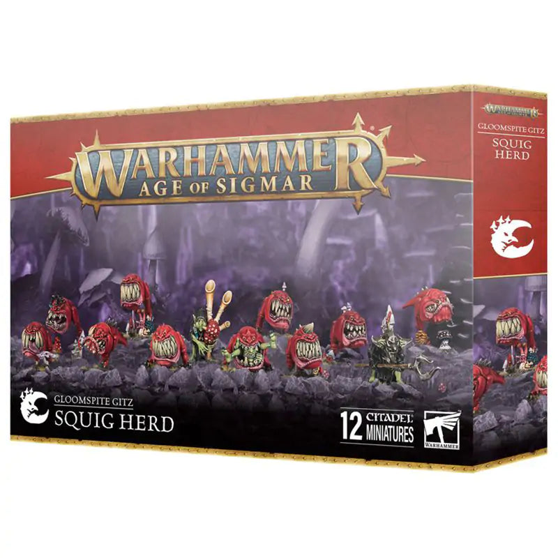 Warhammer Age of Sigmar Gloomspite Gitz Squig Herd